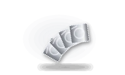 Illustration of foil condom wrappers (drawing, not the actual product)