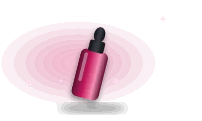 Illustration of a dropper bottle (drawing, not the actual product)