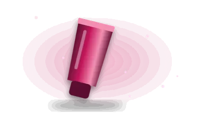 Illustration of a gel tube (drawing, not the actual product)