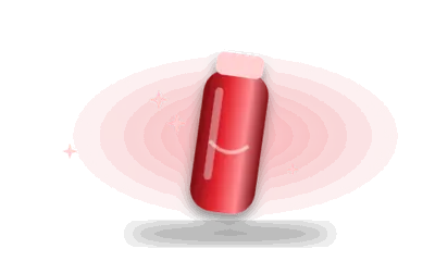 Illustration of a wash bottle (drawing, not the actual product)