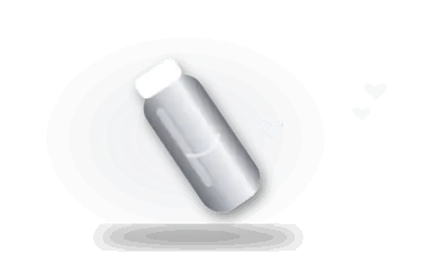 Illustration of a wash bottle (drawing, not the actual product)