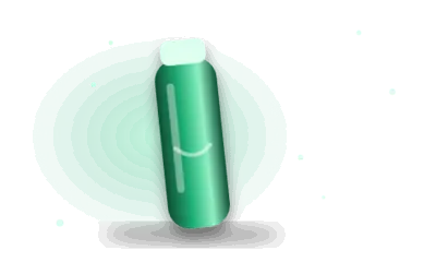 Illustration of a wash bottle (drawing, not the actual product)